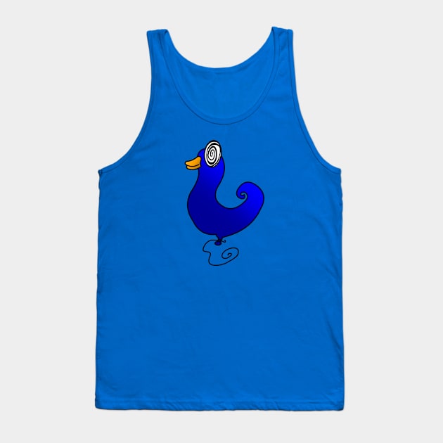 Duckie the Balloon Ducky Tank Top by mm92